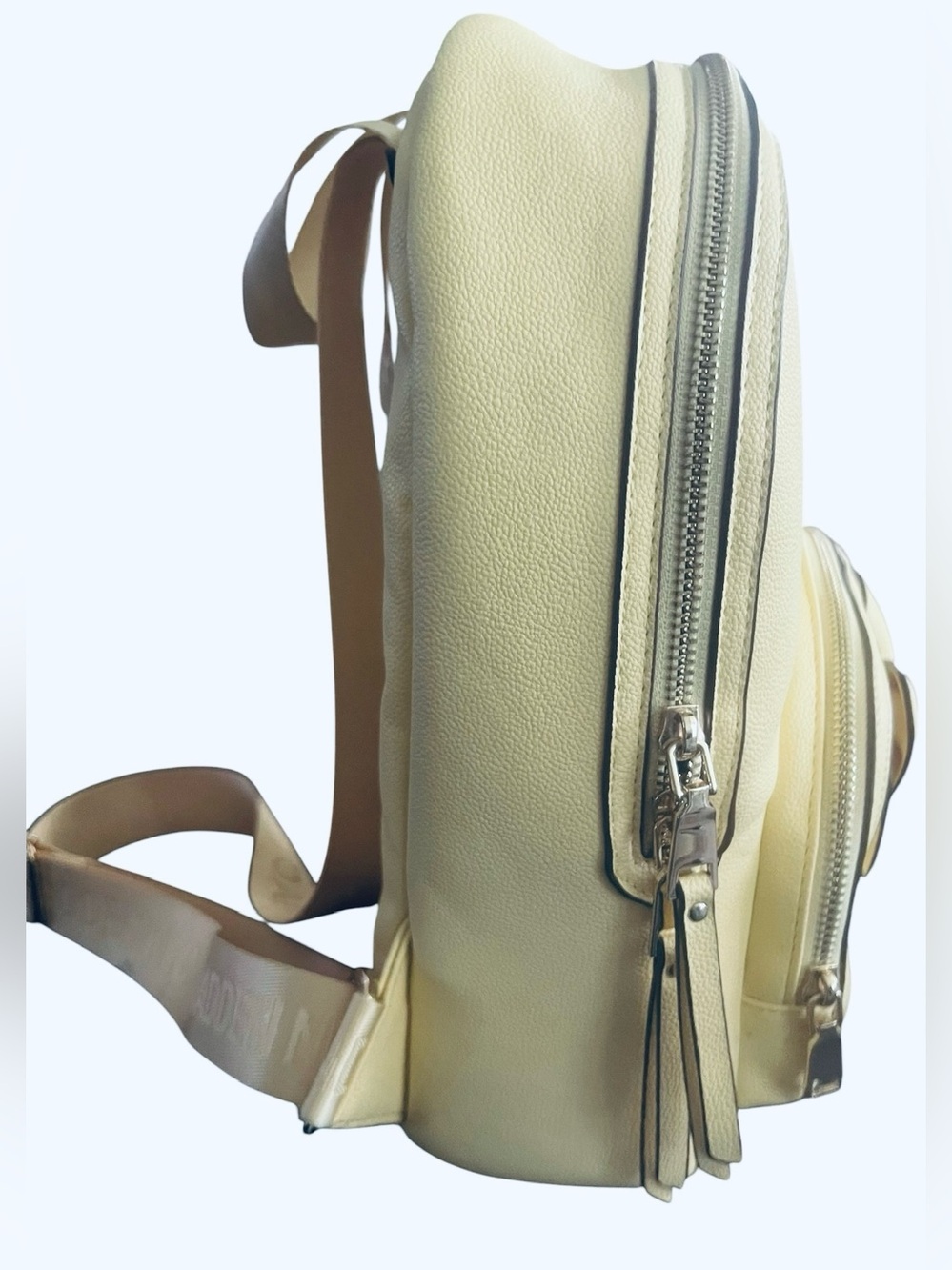 Madden NYC Butter Yellow Bow Mini Backpack with Matching Coin Pouch/NWOT - Picture 4 of 11